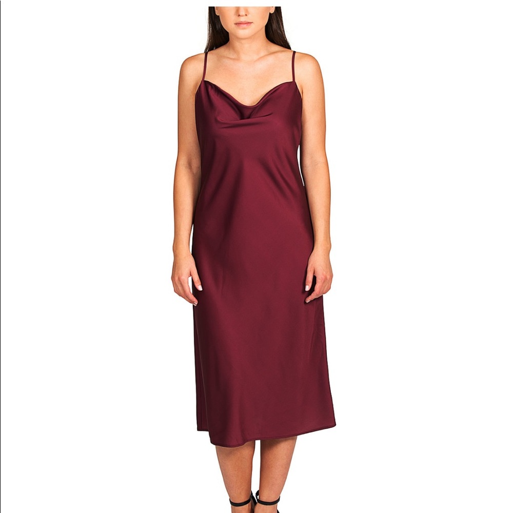 🆕 Women’s Hippie Rose Satin Slip Dress